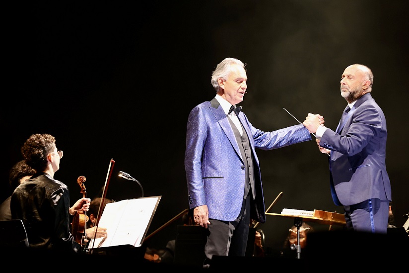 Andrea Bocelli fez shows em São Paulo