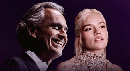 Andrea Bocelli e Karol G em “Vivo Por Ella”